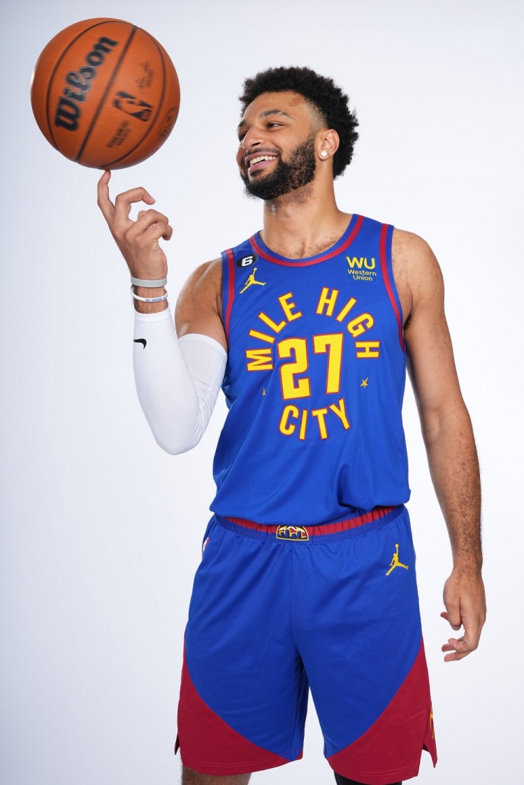 ?又到了打分环节~掘金官方晒出球队新赛季主题版球衣