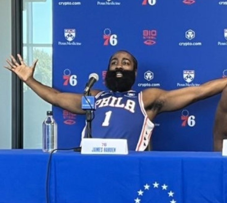 健康最重要！哈登发推：第14年了 祝大家都有健康的赛季