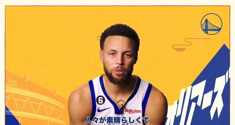 库里：之前来过东京两次 等不及想吃日本寿司了