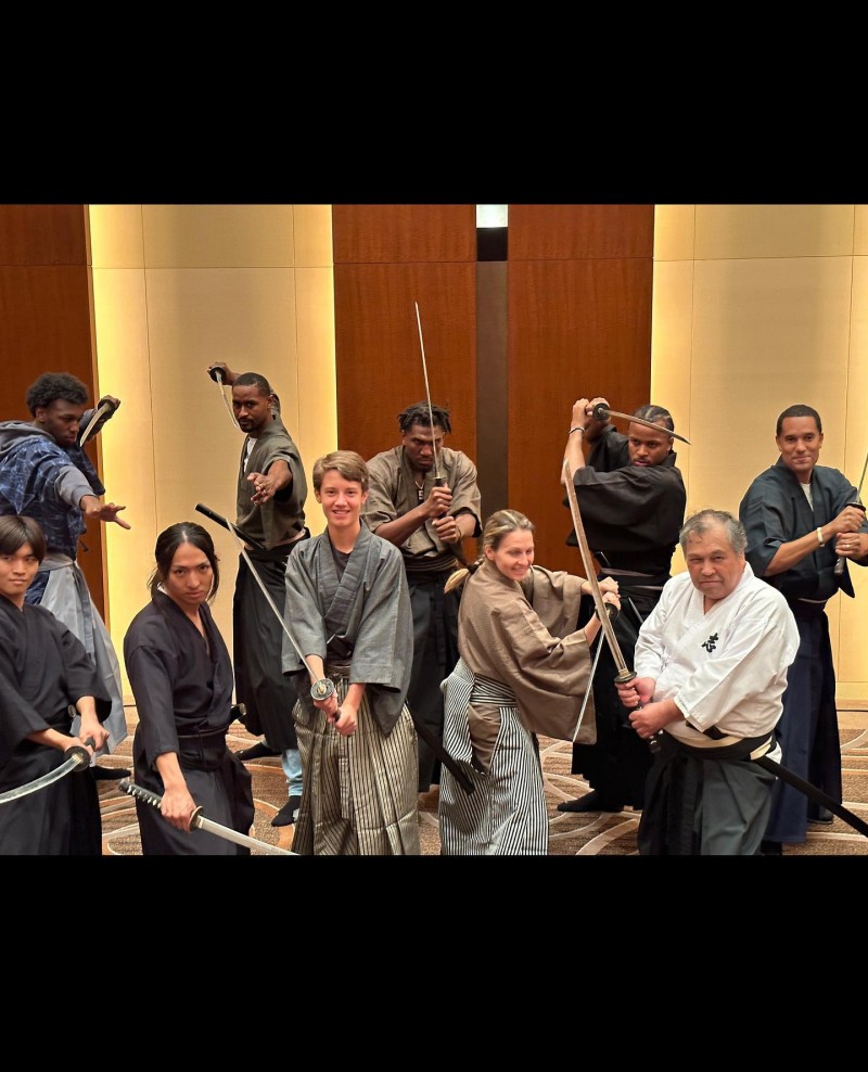 卢尼等人体验武士文化 克莱:你们都不邀请我 我酸了