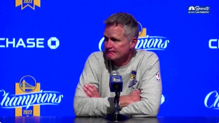 针对追普事件对年轻球员有何建议?科尔:告诉他们这并非常规事件