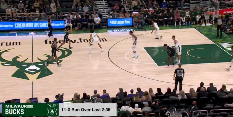 2分35秒!篮网边角料被雄鹿几乎主力阵容打出11-0攻击波