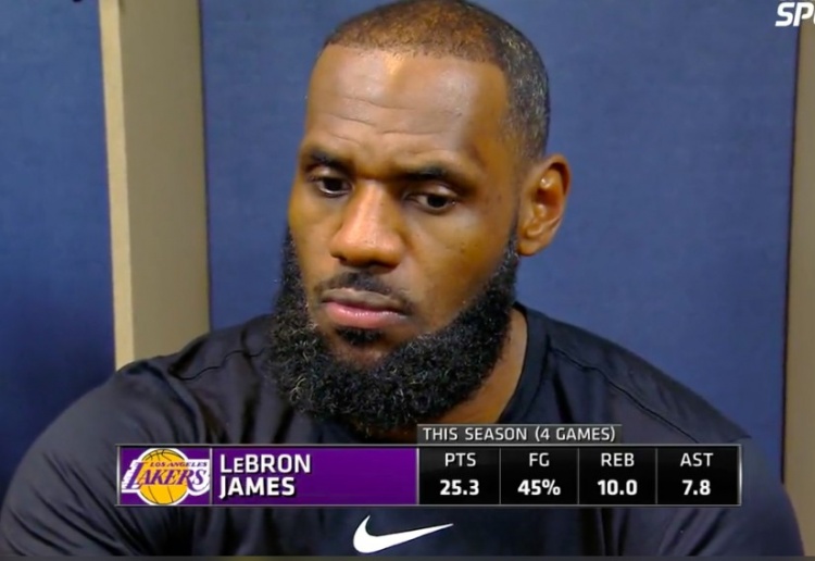 詹姆斯:我们有新体系新队友 防守各项数据都联盟前10但进攻垫底