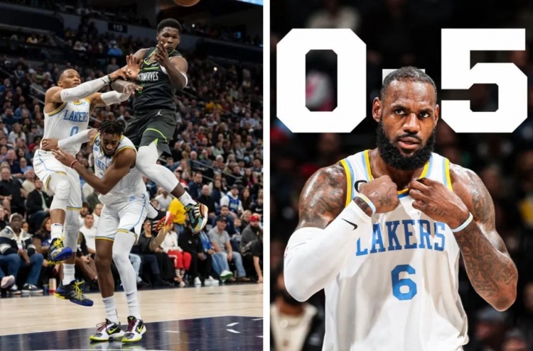 威少打替补,湖人首胜也就不远了