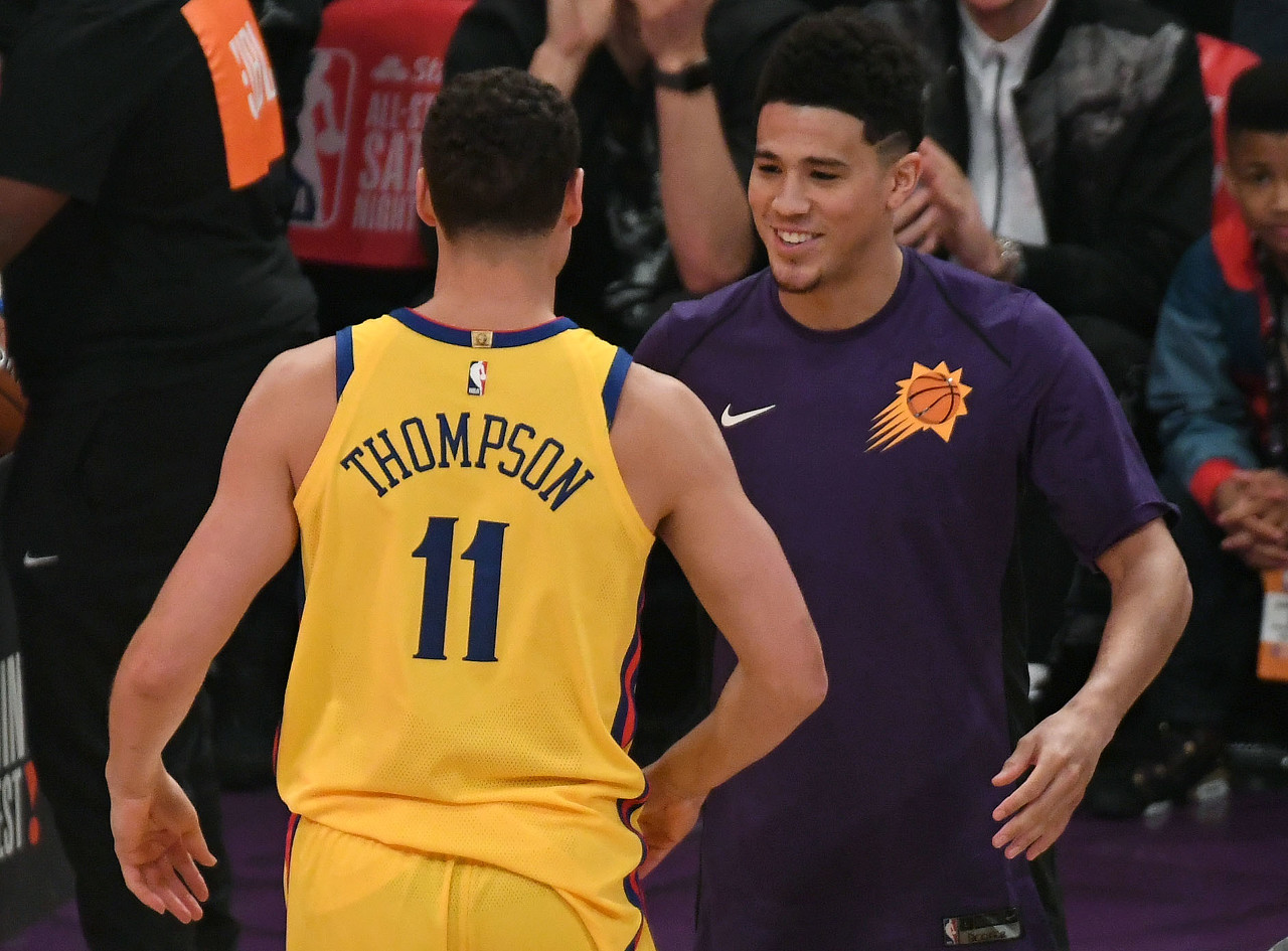 克莱：对布克只有尊重 我跟腱受伤他是最早发短信问候的人之一