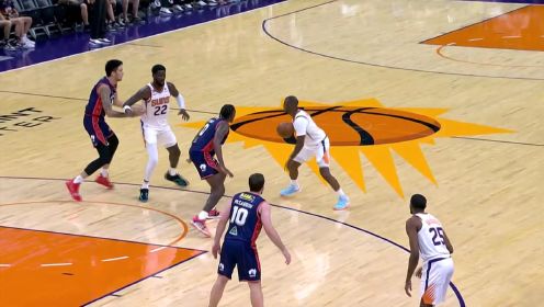 ?季前赛-兰德尔35分 艾顿22+6 布克13分 36人24记三分射落太阳