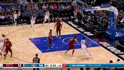 ?季前赛-班凯罗17分 奥科罗17分 魔术险胜骑士