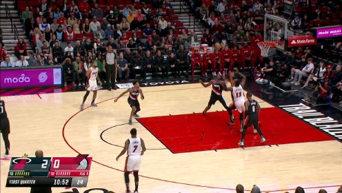 ?巴特勒17+5+5 利拉德22分&伤退 热火6人上双送开拓者首败