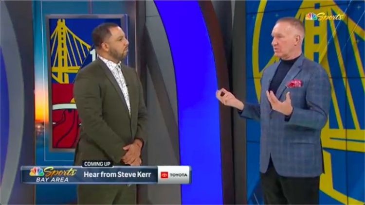 穆林：巴特勒打了库里的手 从未见这种球不吹 想看看明日裁判报告