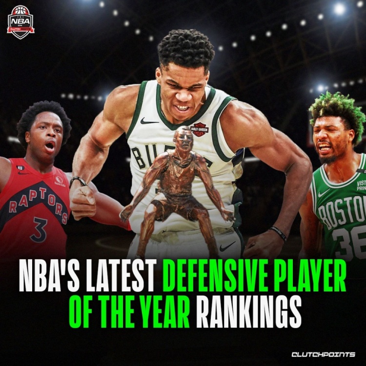 ?美媒晒最新DPOY候选人：字母哥&阿努诺比&斯玛特在列