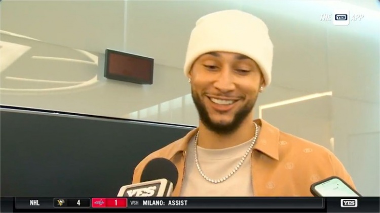 生涯对尼克斯15胜0负?本西打趣:我没输给过尼克斯 很强对吧?