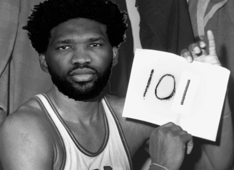 恩比德今天的59分背后:大男孩的表现欲