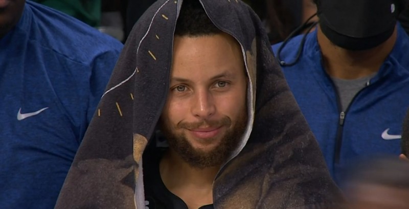 他温我哭!库里全场当爹当妈砍下24分6板10助率队取胜