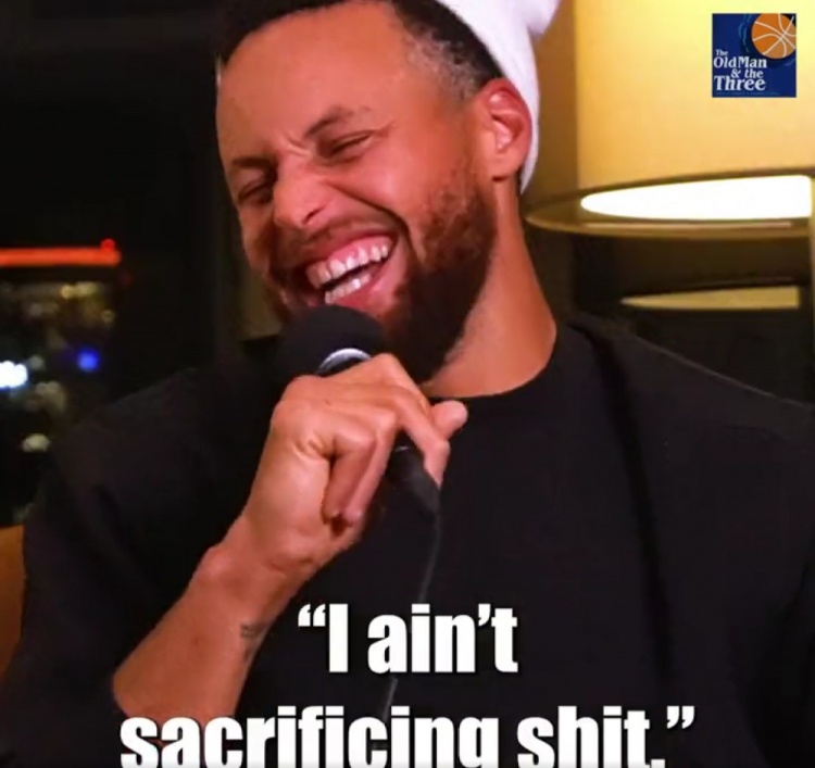 ?克莱：什么是牺牲？我会出手20次 库里狂笑：这就是克莱