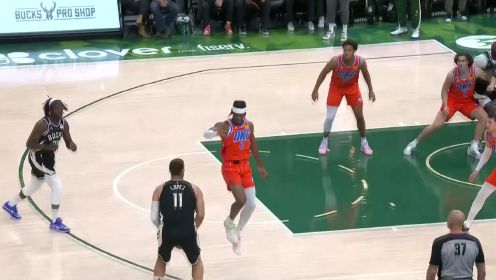 ?大洛25分 波蒂斯12+21 字母哥缺阵 雄鹿击退雷霆豪取9连胜