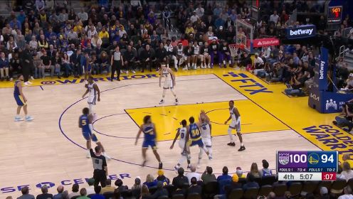 ?库里47+8+8 维金斯25+10 福克斯28+6 勇士逆转国王止5连败