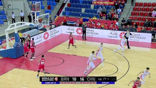 晋级世界杯！王哲林27+14 周鹏12+9 中国男篮加时战胜巴林