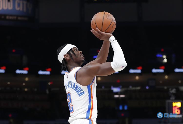 亚历山大连续3场至少35分5助 雷霆队史第三人 前两位是威少和KD