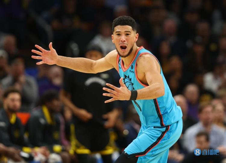 空砍群主?布克生涯第9次得分45+ 期间太阳仅4胜5负