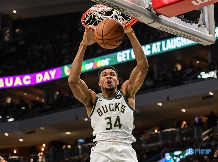 字母哥单节发力19分4板2断 全场砍37分7板6助 罚球12中5仍离谱