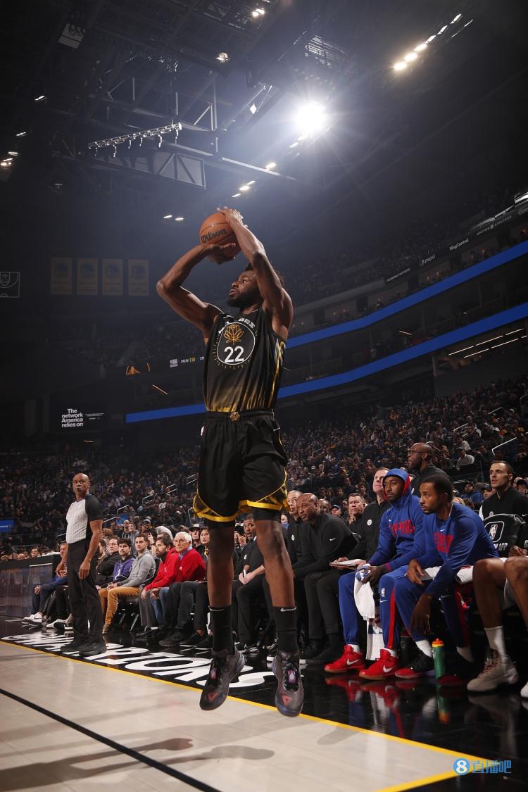 维金斯真实命中率61.8%再创生涯新高 勇士三赛季为其生涯前三