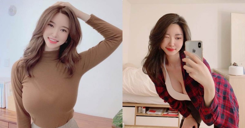 彼拉提斯教練「爆乳彎腰自拍」，放送火辣「超極品深溝」！