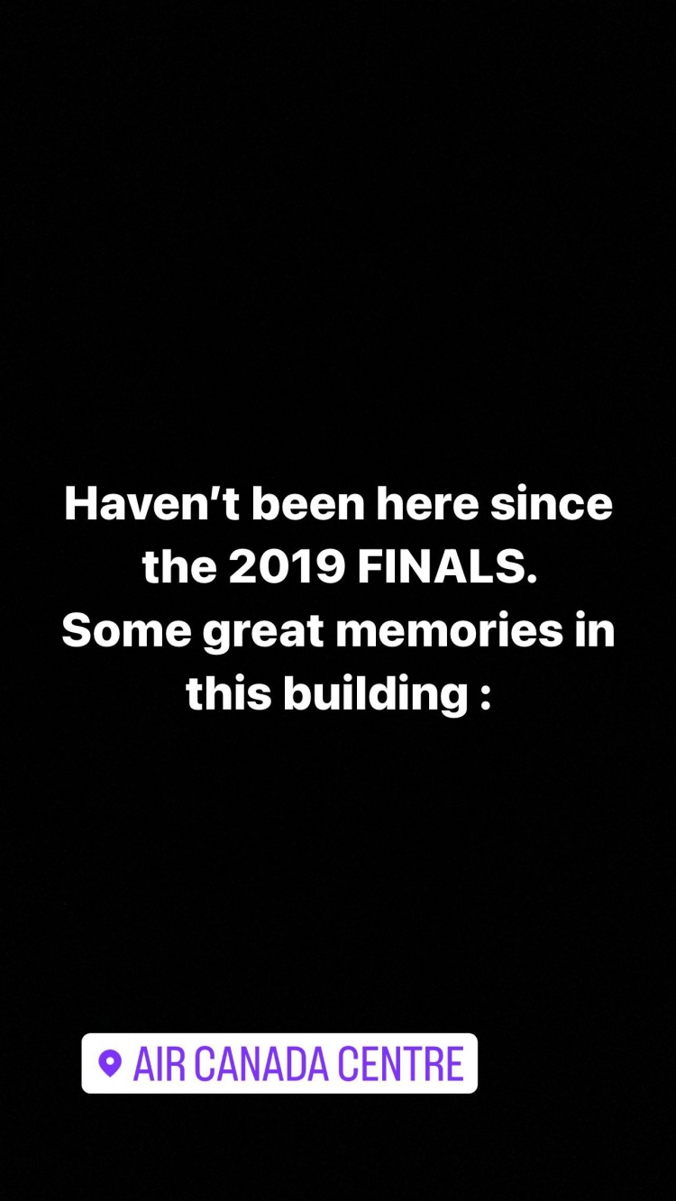 克莱晒照追忆多伦多往事:2019年总决赛后就没来过这里了