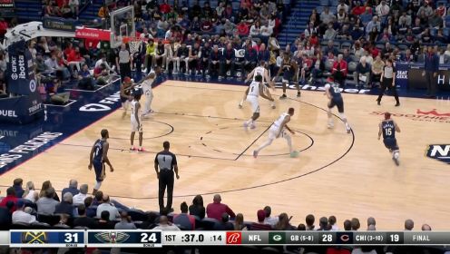 ?阿尔瓦拉多38分 锡安25+6 约基奇32+16+9 鹈鹕击退掘金