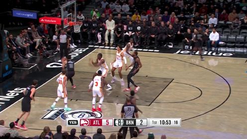 ?杜兰特34+5 欧文33+11 特雷-杨33+9 篮网力克老鹰