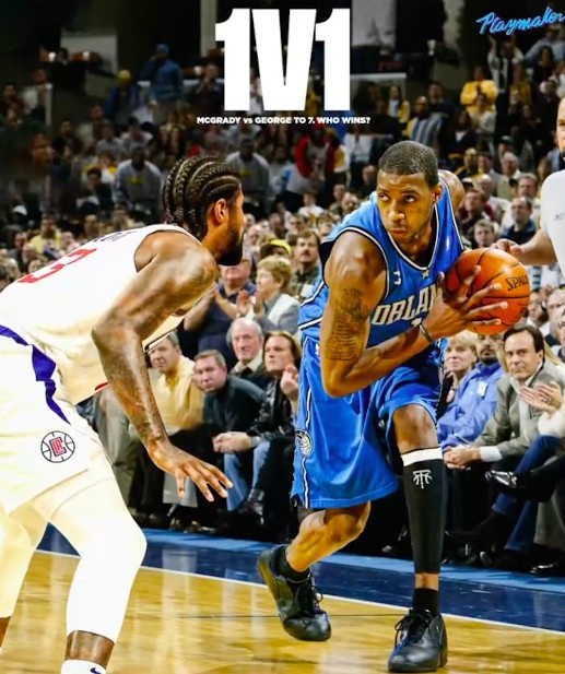 麦迪转发！美媒发问：麦迪vs乔治 1对1谁赢？