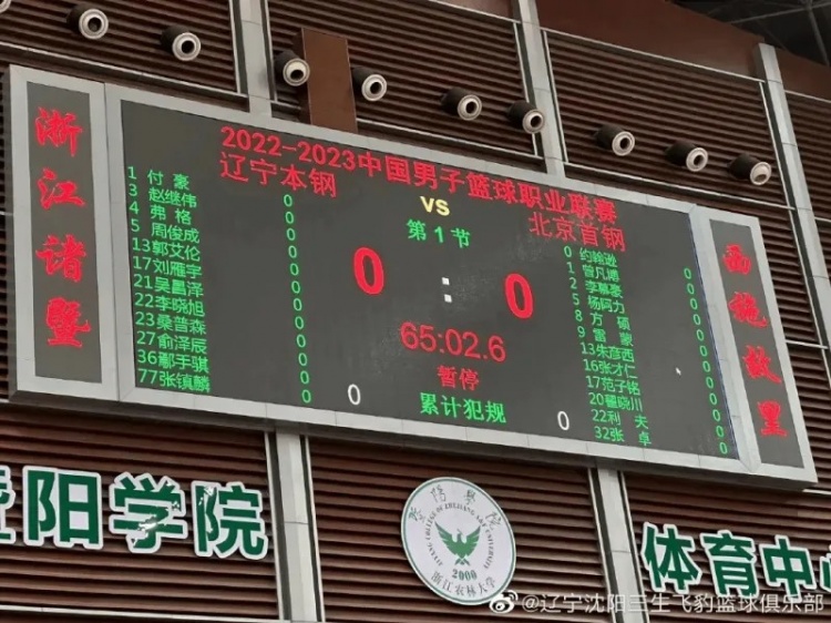 辽宁VS北京大名单:张镇麟复出 曾凡博&翟晓川在列