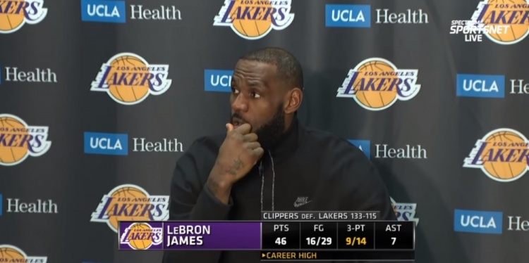 八村塁明日战马刺首秀!詹姆斯:很期待 但比赛是在场上打出来的