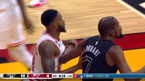 ?欧文29+6 杜兰特17分&伤退 奥尼尔准绝杀 篮网险胜热火