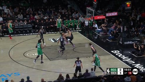 ?獭兔20+11 斯玛特16+6+10 欧文24+6 绿军力克篮网迎5连胜