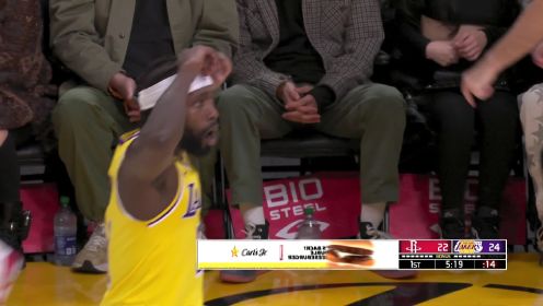 ?詹姆斯48+8+9 威少24+5 申京33+15+6 湖人送火箭11连败