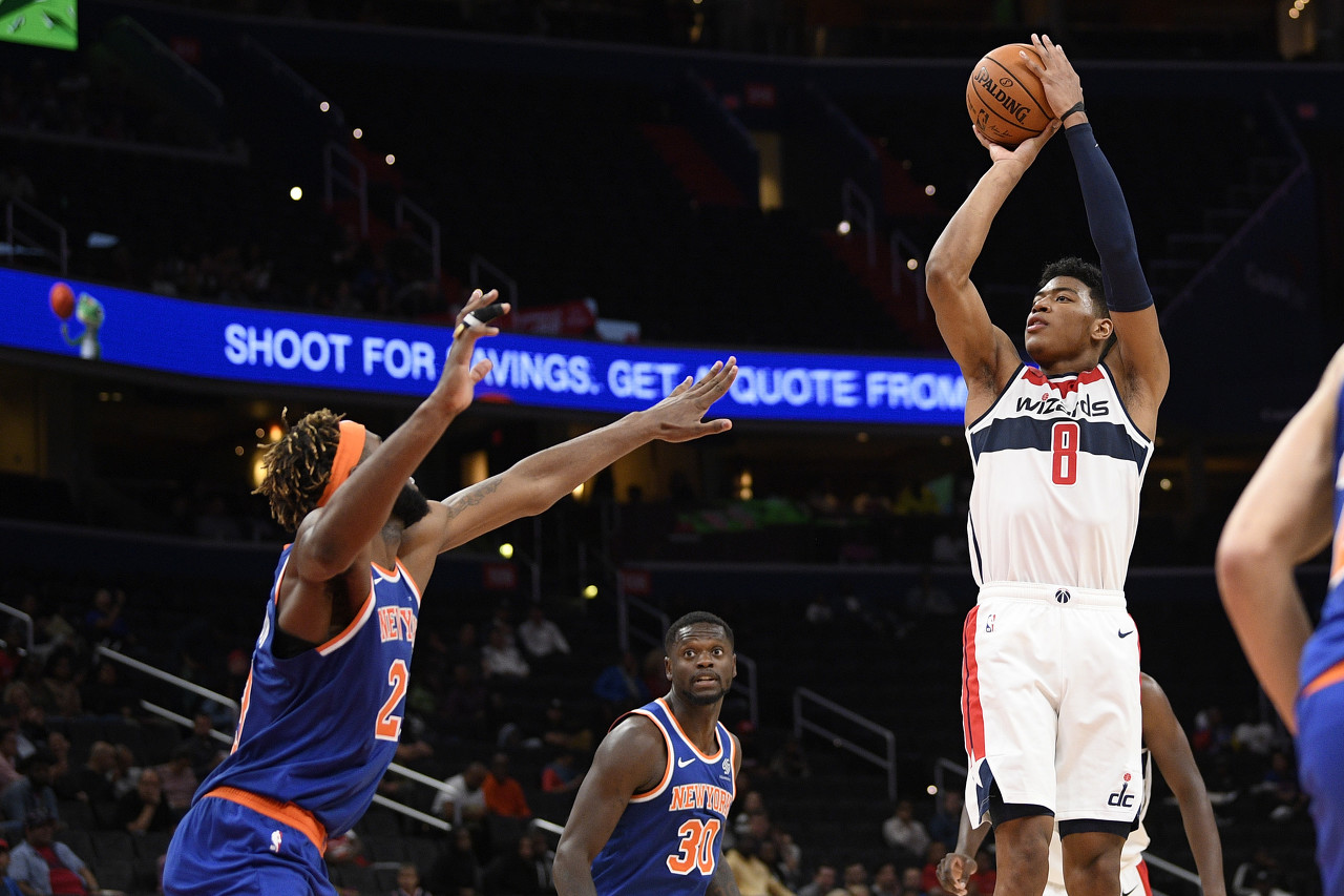 湖记:八村塁最早可以在本周四湖人主场迎战马刺时出战