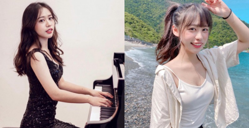 清大音樂研究所「祝晨瑄」氣質滿分　彈鋼琴的模樣讓人戀愛