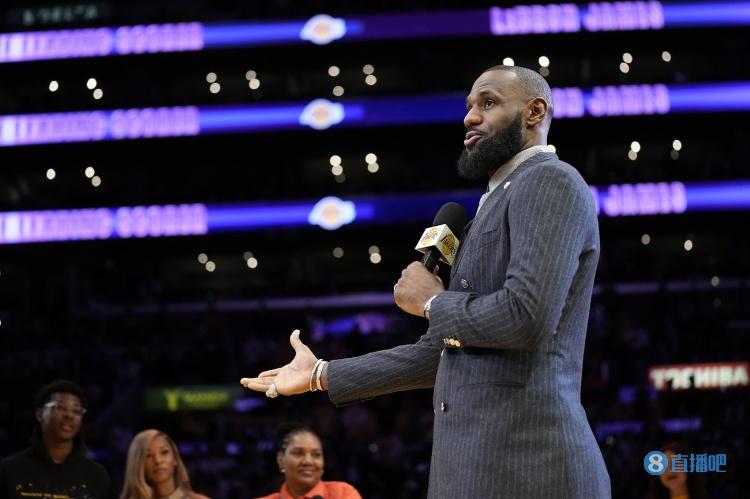 詹姆斯:曾梦想着像魔术师/乔丹/答案/科比那样打球 他们激励了我