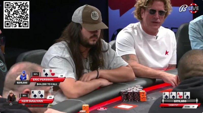 【EV扑克】K嗨诈唬拿下440个BB的底池,真是人有多大胆地有多大产