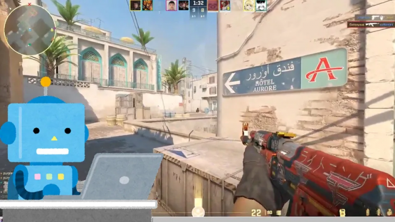 AI实况主玩《CS2》算是开外挂?惊人的枪法还会「Peek」引起社群议论