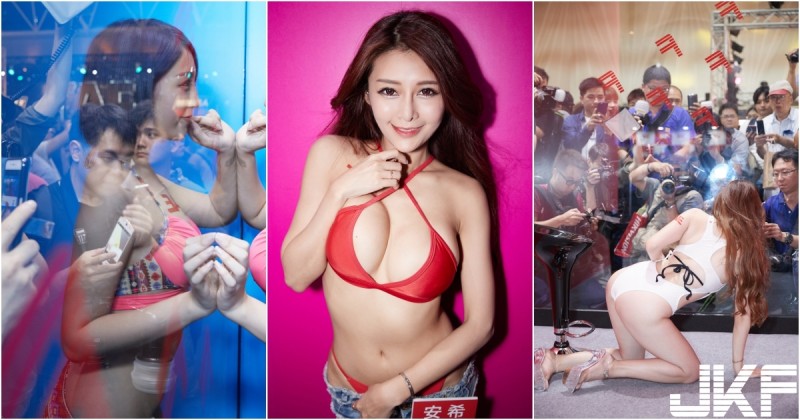 根本TAE紅燈區！櫥窗女郎大秀「豪乳好身段」！人潮塞爆搶著「進入櫥窗」同歡 …