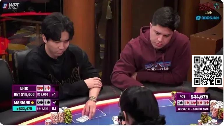 【EV扑克】牌局分析 | Mariano Grandoli 做出了惊人的跟注