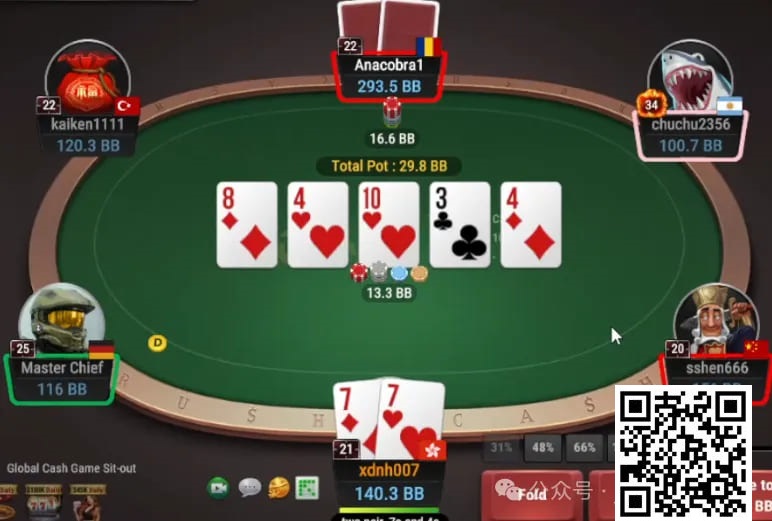 【EV扑克】牌局分析:干燥牌面的超池能不能接?