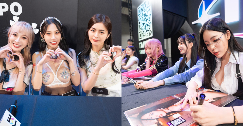 親筆簽名就是香！JKF VIP限定活動&#8230;人氣女郎出動　TSE現場福利加碼送～