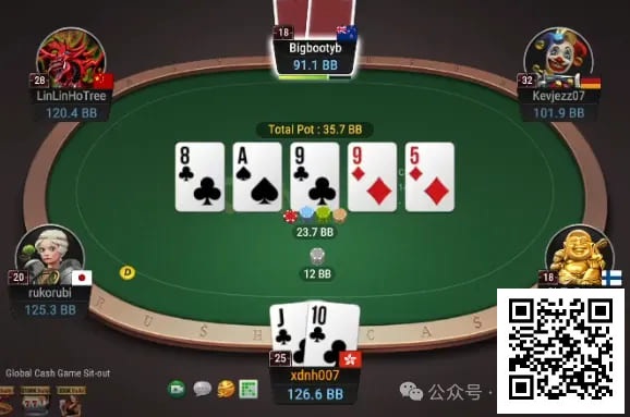 【EV扑克】牌局分析:转牌bluff还是河牌bluff?