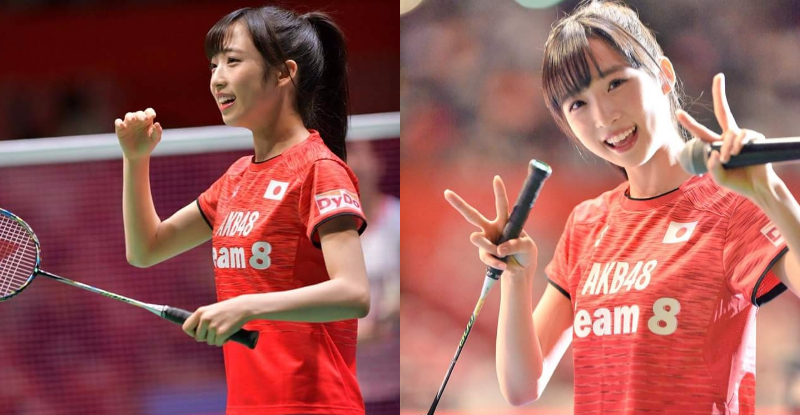 兩萬年才出一個的超正「羽球少女」！穿上羽球短裙太可愛！網友全戀愛…