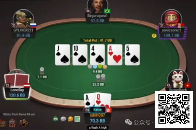 【EV扑克】牌局分析：河牌check nuts保护自己的弱范围