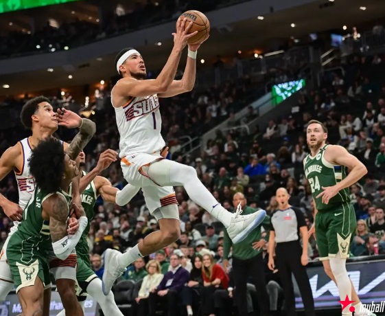 大发体育-字母哥37+6+11布克空砍39+11 雄鹿送太阳4连败，大发助力你的致富之路！