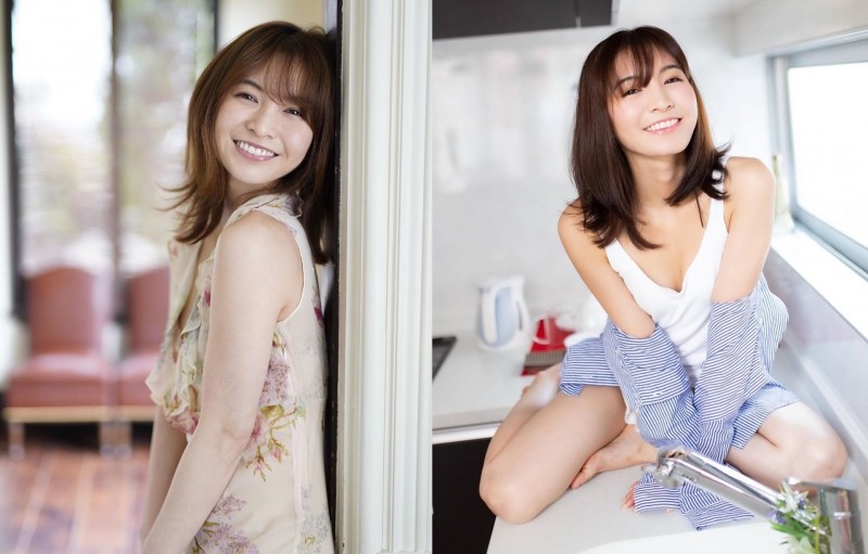 超陽光啤酒女孩「摺河洸」蜜糖甜笑飄仙氣　纖細「玲瓏曲線」令人稱羨