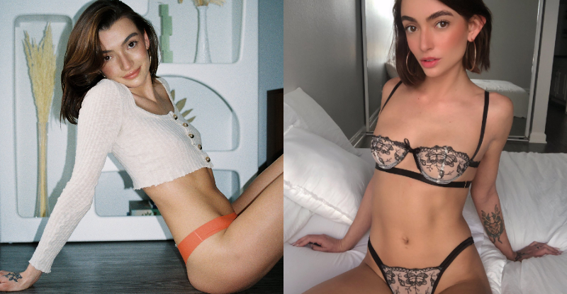 性感小惡魔「未熟肉體」藏不住　「粉嫩微乳」遭透視衣出賣全被看光